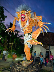 Ogah at Balinese New Year