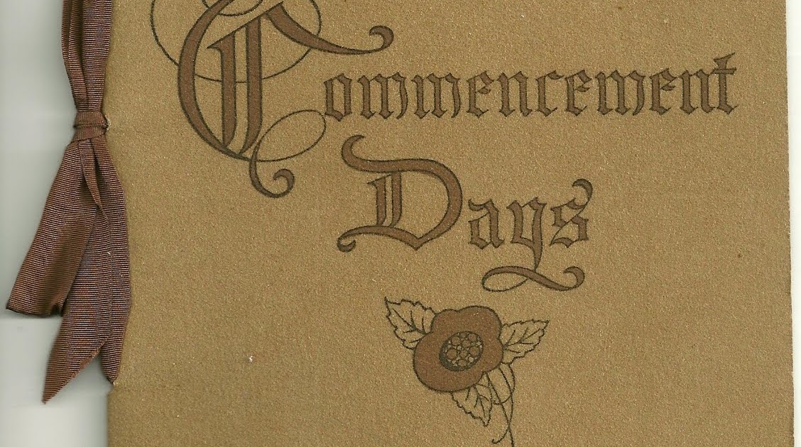 Heirlooms Reunited 1940 High School Graduation Mementos, Calais, Maine