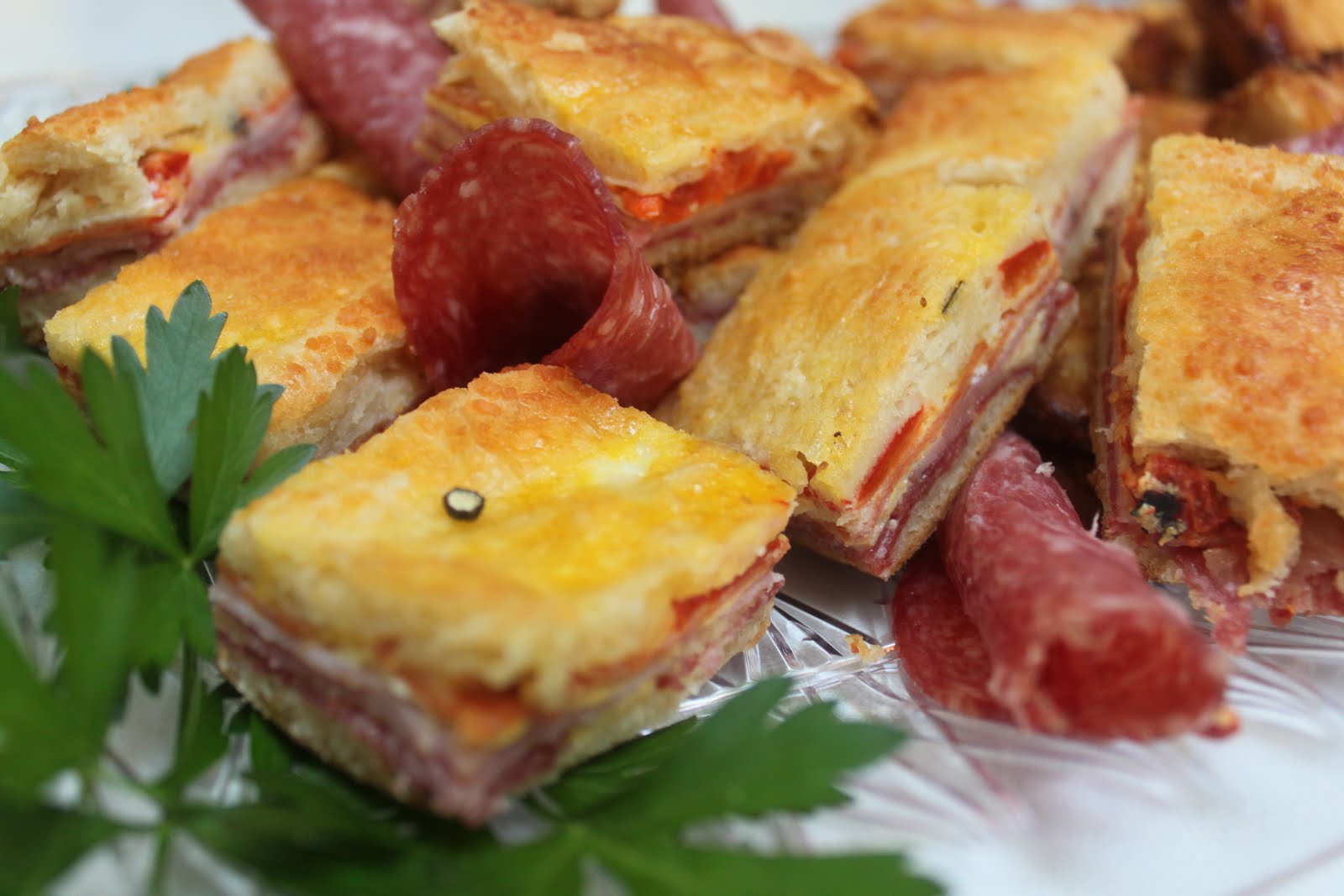 Sweet on You Antipasto Squares