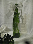 Custom Christmas Tree wine bottle