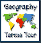 Monthly Geography Terms Tour