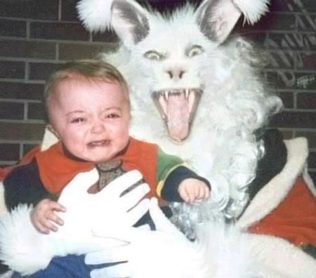 scary easter bunny pics. Happy Easter Everyone