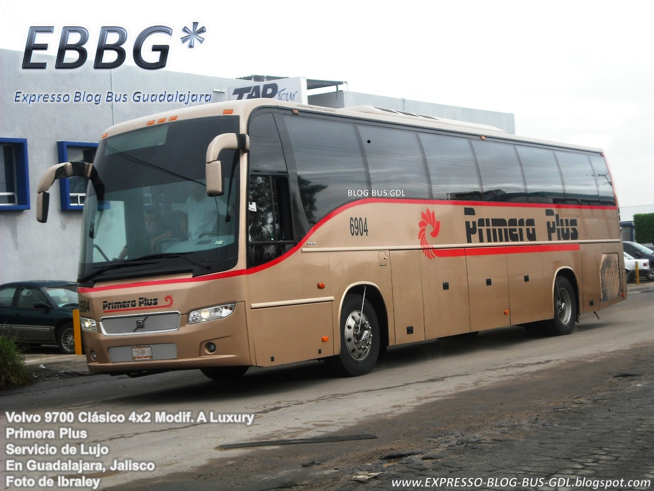Expresso Blog Bus GDL Primera Plus Volvo 9700