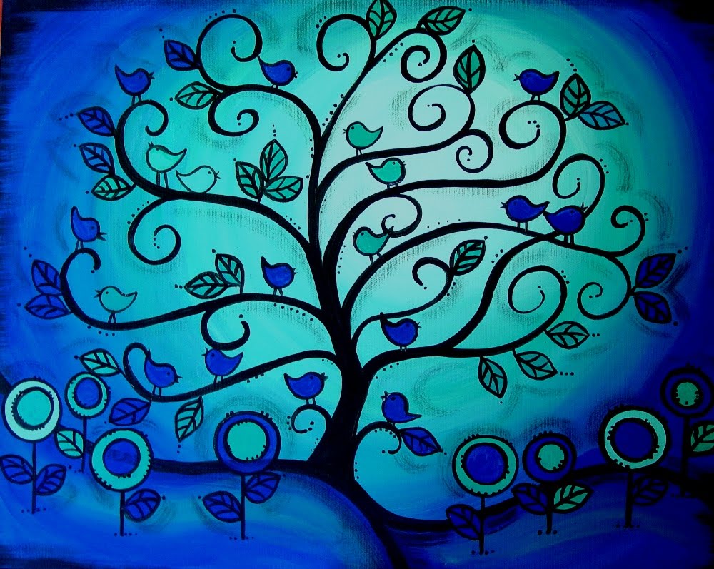 Family tree on Pinterest Family Tree Paintings, Family