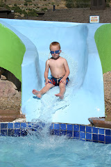 Jayden on the slide