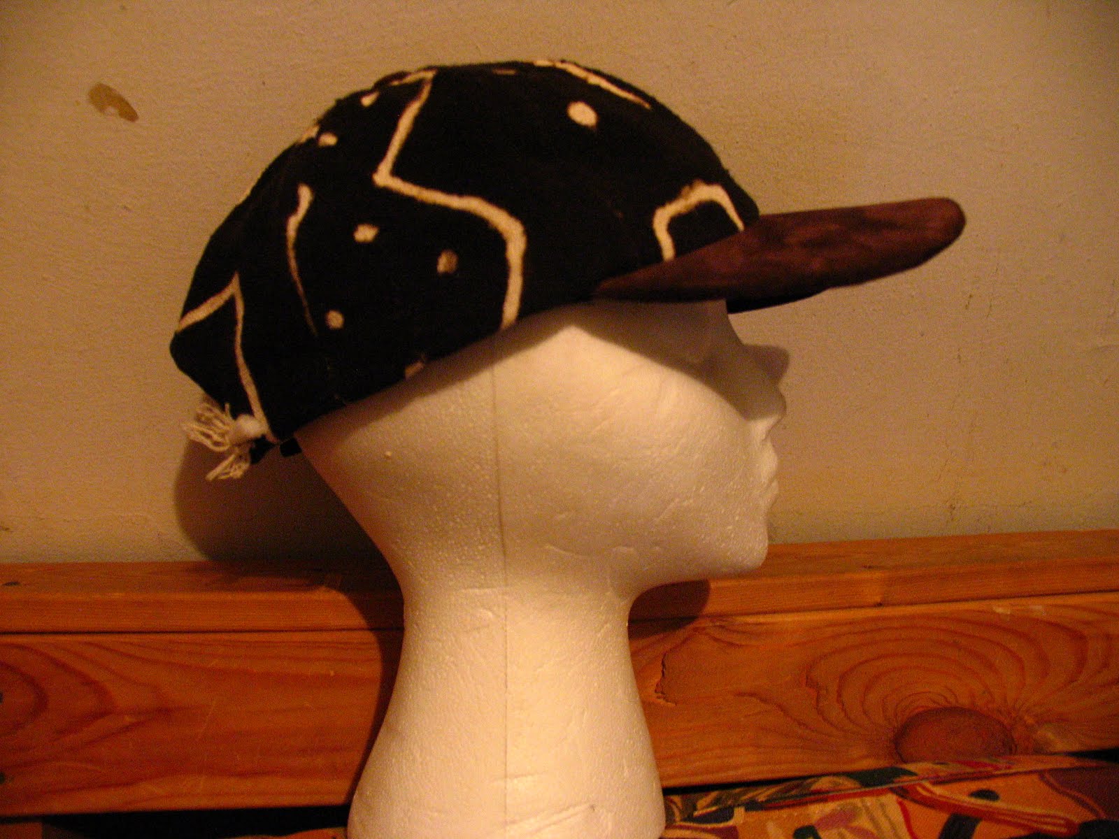 Contemporary _negro Modern Day Afrocentricity Mud Cloth Hats