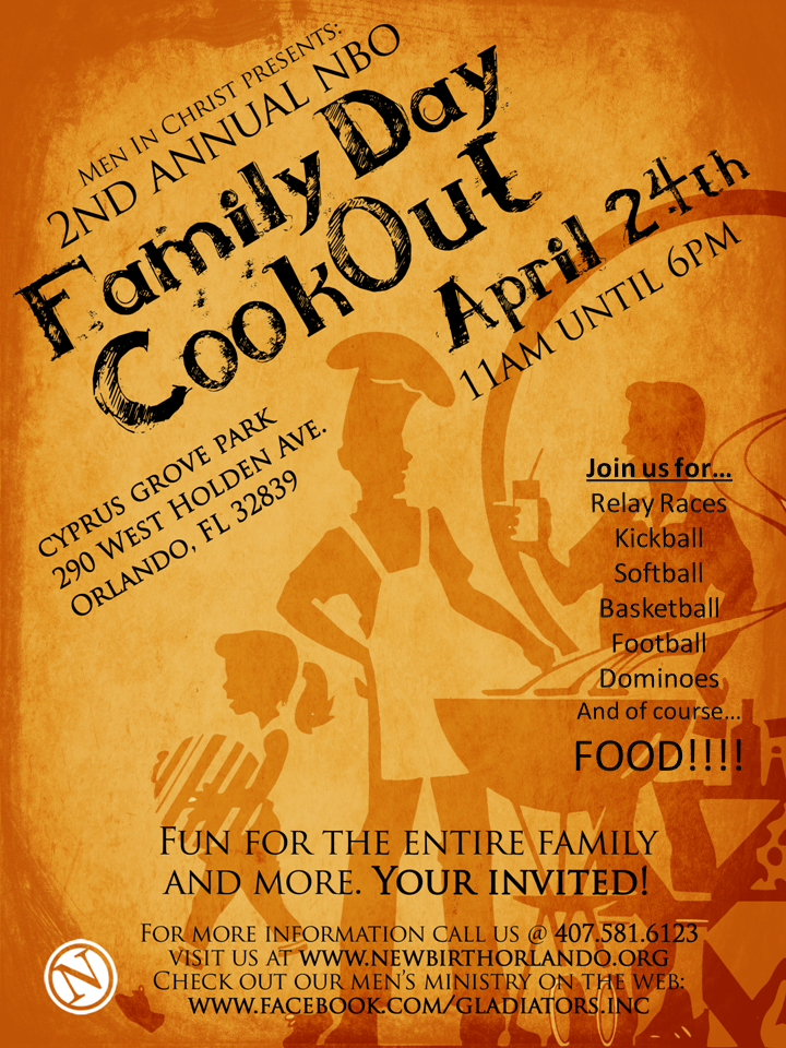 Free Cookout Flyer Template | Wedding Invitations & Announcements Tips