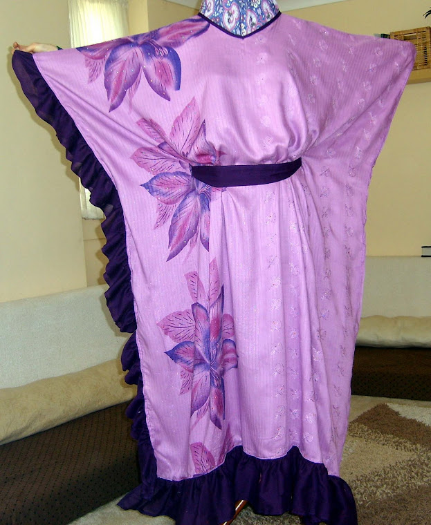 Foral Belted Caftan