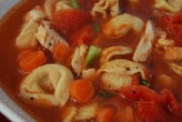 Turkey Tortellini Soup