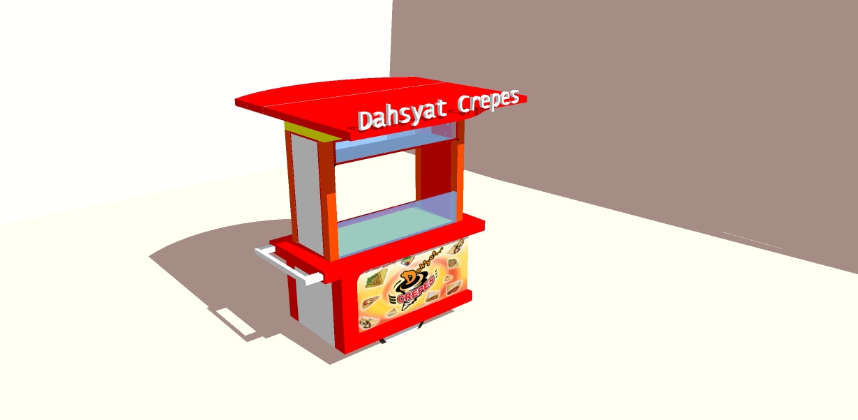 Desain Gerobak