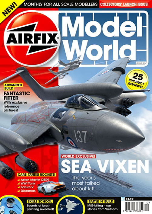 Scale Model News AIRFIX MODEL WORLD MAGAZINE LAUNCHES ON NOVEMBER 4