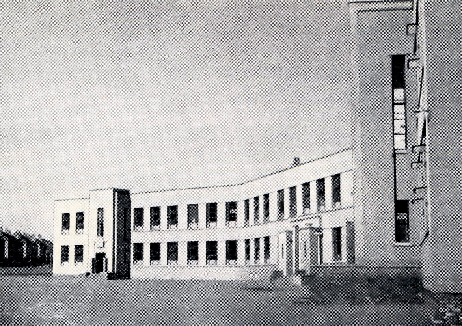 RETRO DUNDEE MID CRAIGIE SCHOOL 1960