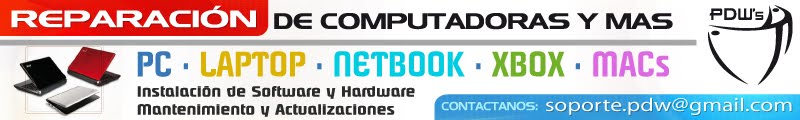 Soporte PDW - Reparacion • Mantenimiento • Actualizaciones