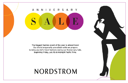 Nordstrom. Anniversary.