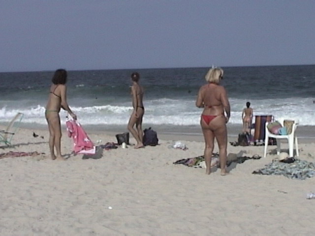 Mujeres en la playa