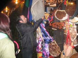 Puesto en el mercado de Temuco