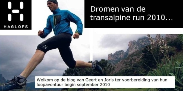 Dromen van de transalpine run 2010...
