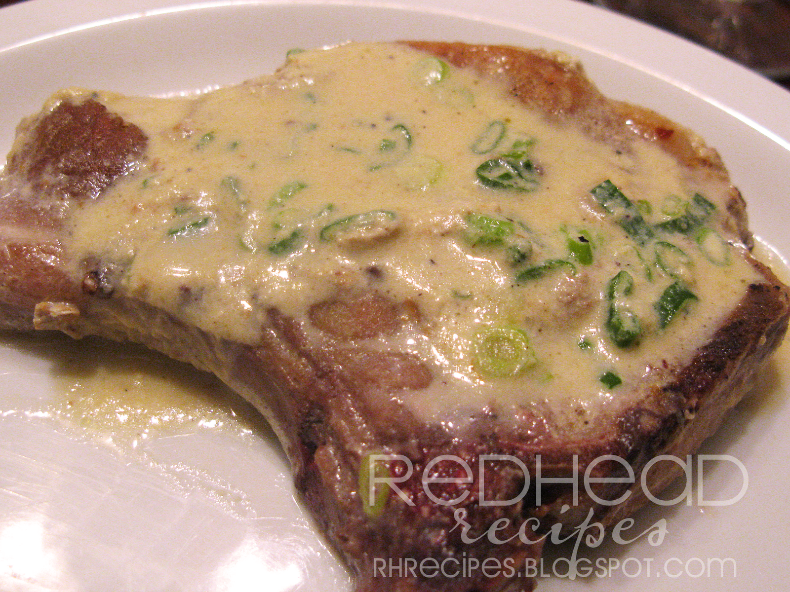 Redhead Recipes Mustard Pork Chops