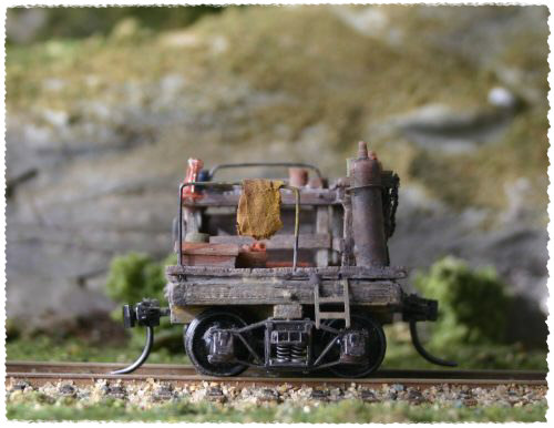 Britannia Creek Model Railway: Works Train (in HO scale)