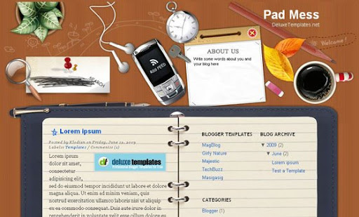 Free blogspot template