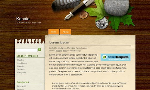 Free blogspot template