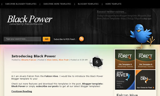 Free blogspot template