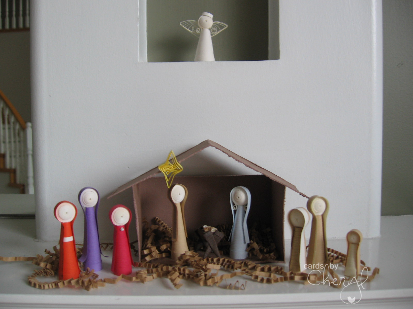 Quilled Nativity...3D Quilling