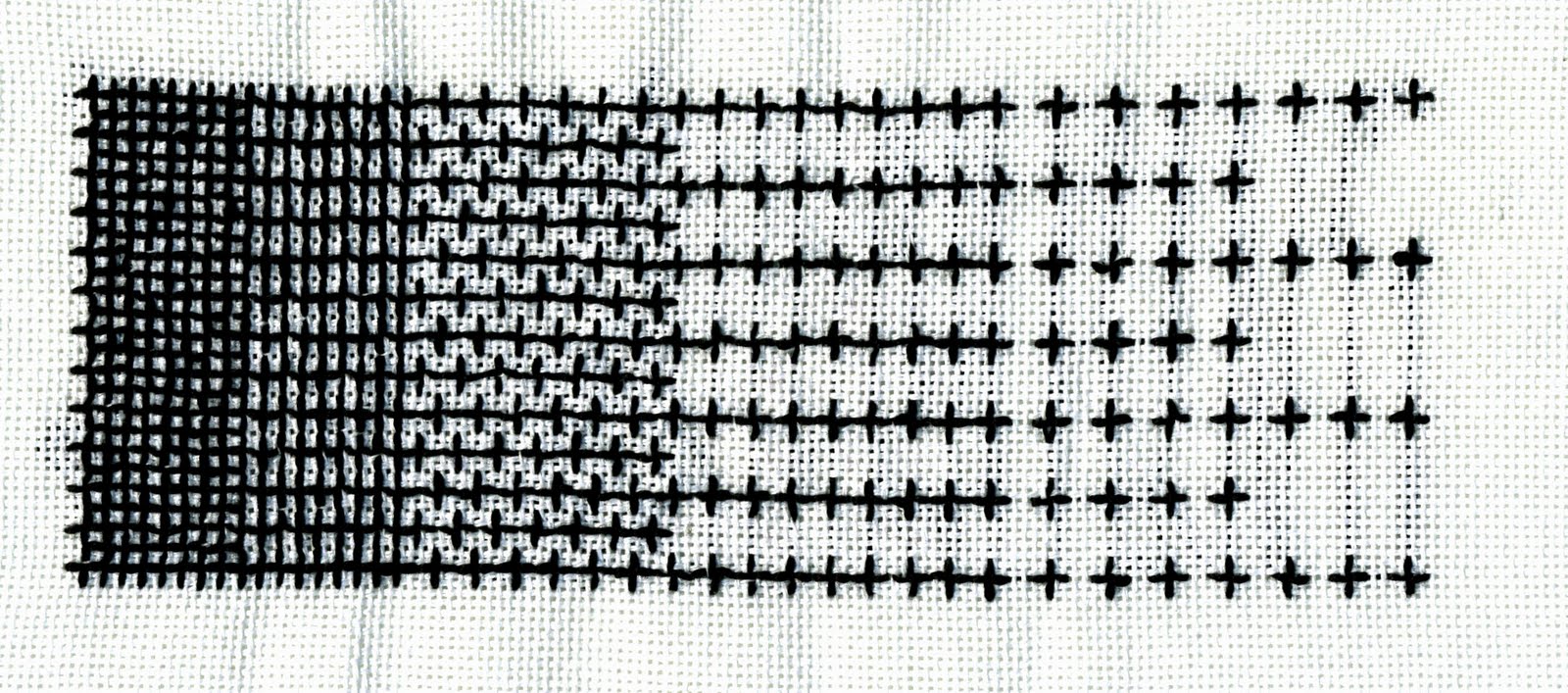 Caroline's Stitched Textiles Module II Pattern, Tone and Proportion