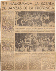 ACTO INAUGURACION ESCUELA DE DANZAS ACTUAL ISPEA DANZA Y TEATRO