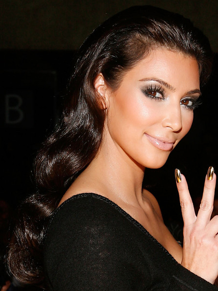 Kim Kardashian Grammys 2011 Hair. Jessica Alba Braided Bun Top