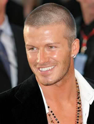 Modern Emo Hair Styles David Beckham Buzz Cut Short Hair