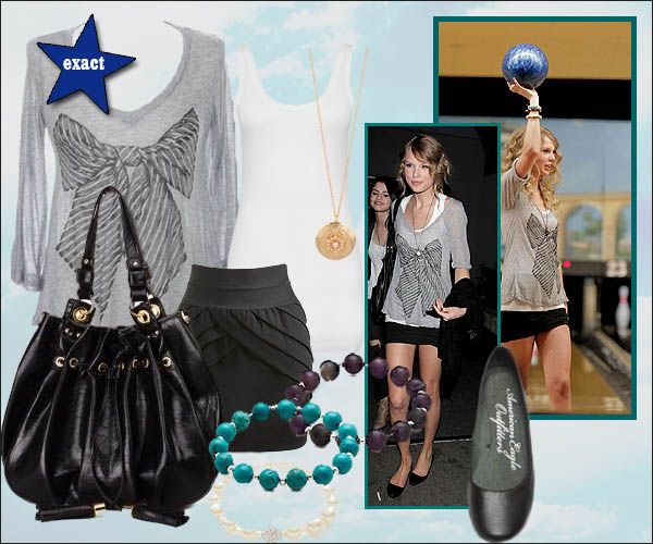selena gomez cutest outfits. Bowling with Selena Gomez