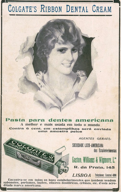 PUBLISITE COLGATE'S RIBBON DENTAL CREAM