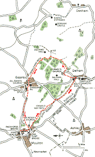 Map of the Walk