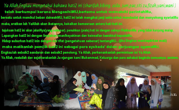 KAMI BERSATU ATAS SATU AKIDAH...