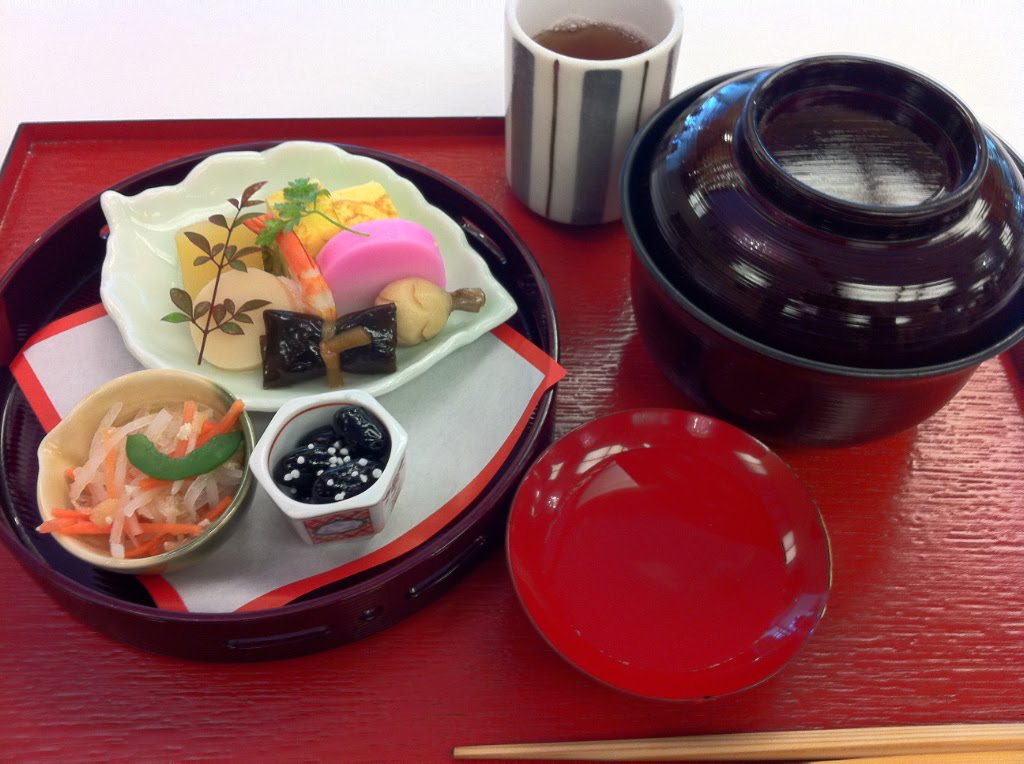 Tales of Japanese tea Tenshin, light meal at tea ceremony