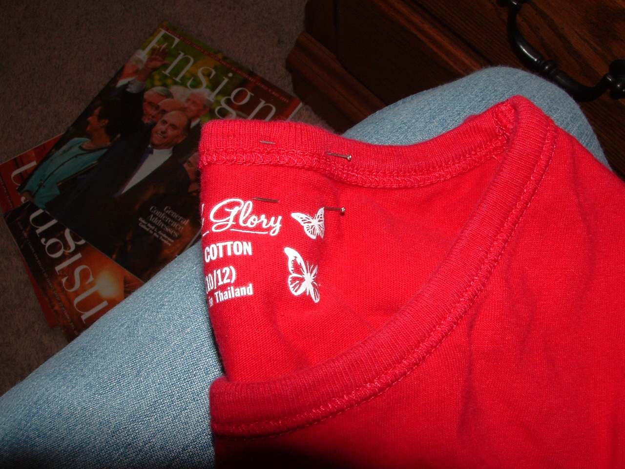 Pieces by Polly Easy Too Big Neckline Fix