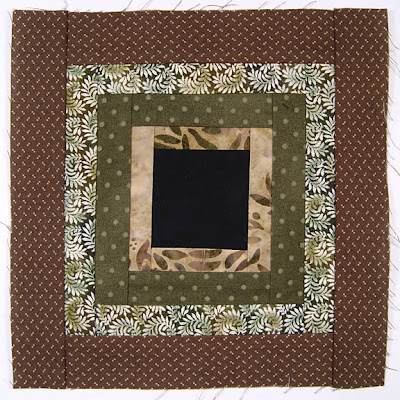 God's Eye Quilt, block 4, by Robin Atkins