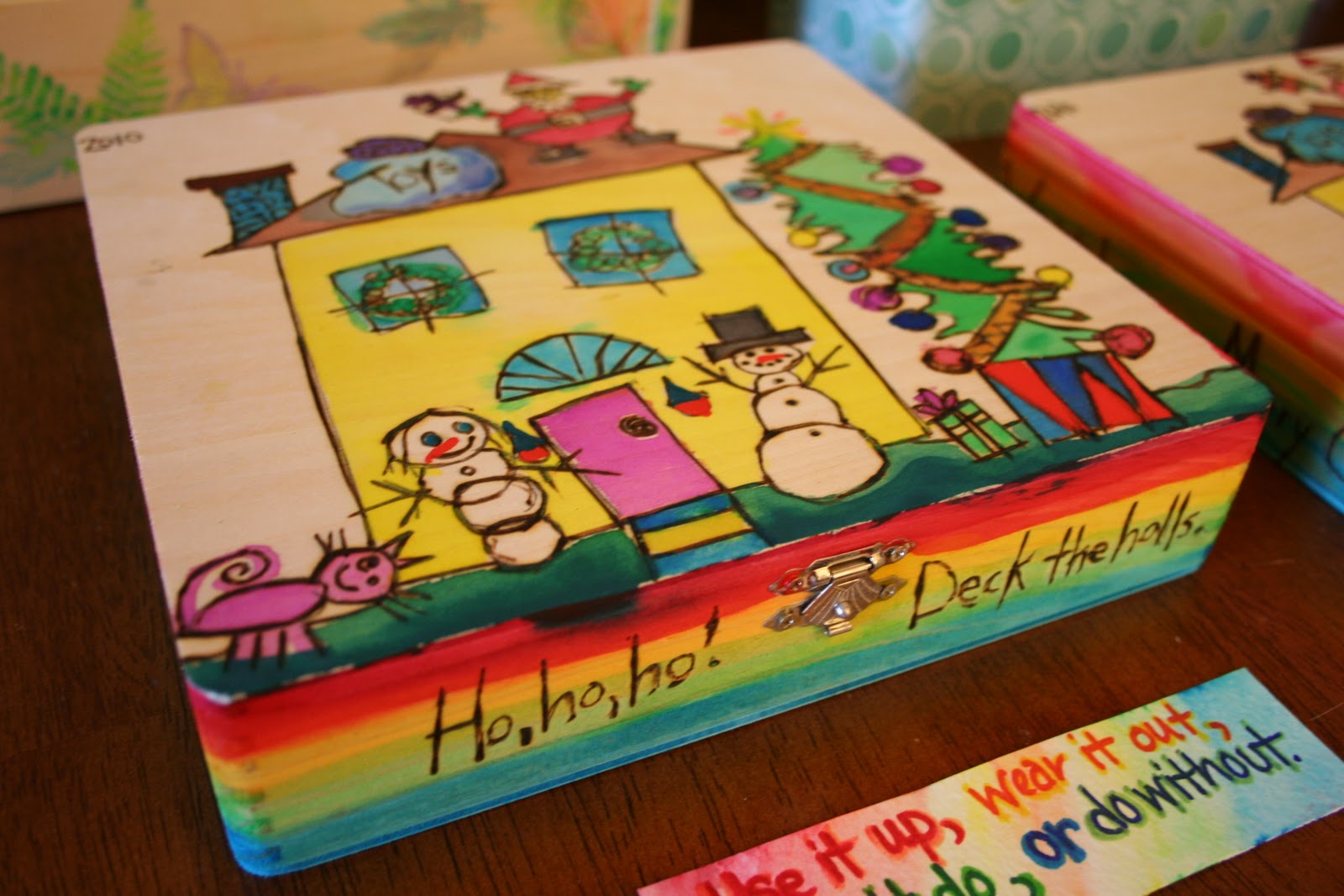 Homemade Keepsake Boxes
