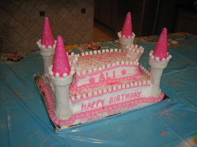 Sleeping+beauty+castle+cake