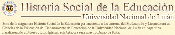 Historia Social de la Educación