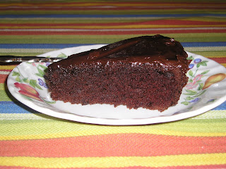 a piece of gluten-free chocolate cake a piece of gluten-free chocolate cake