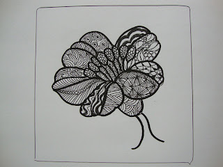 Flower Zentangle
