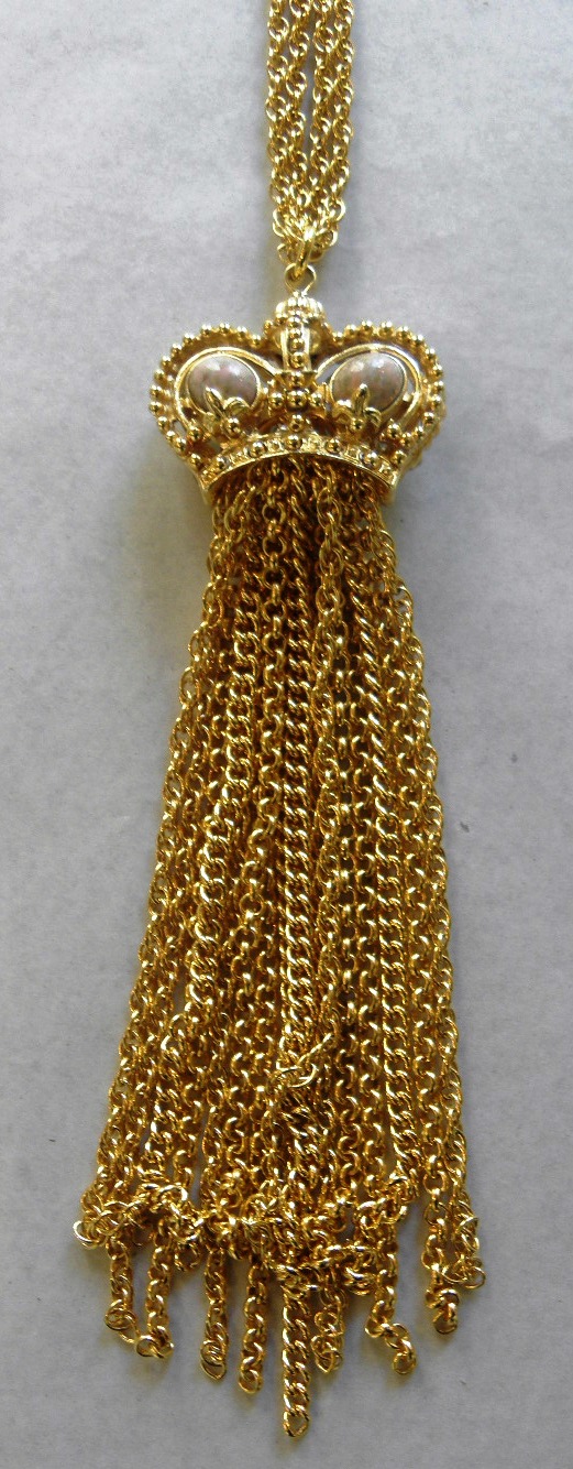 Tassel Necklace Gold