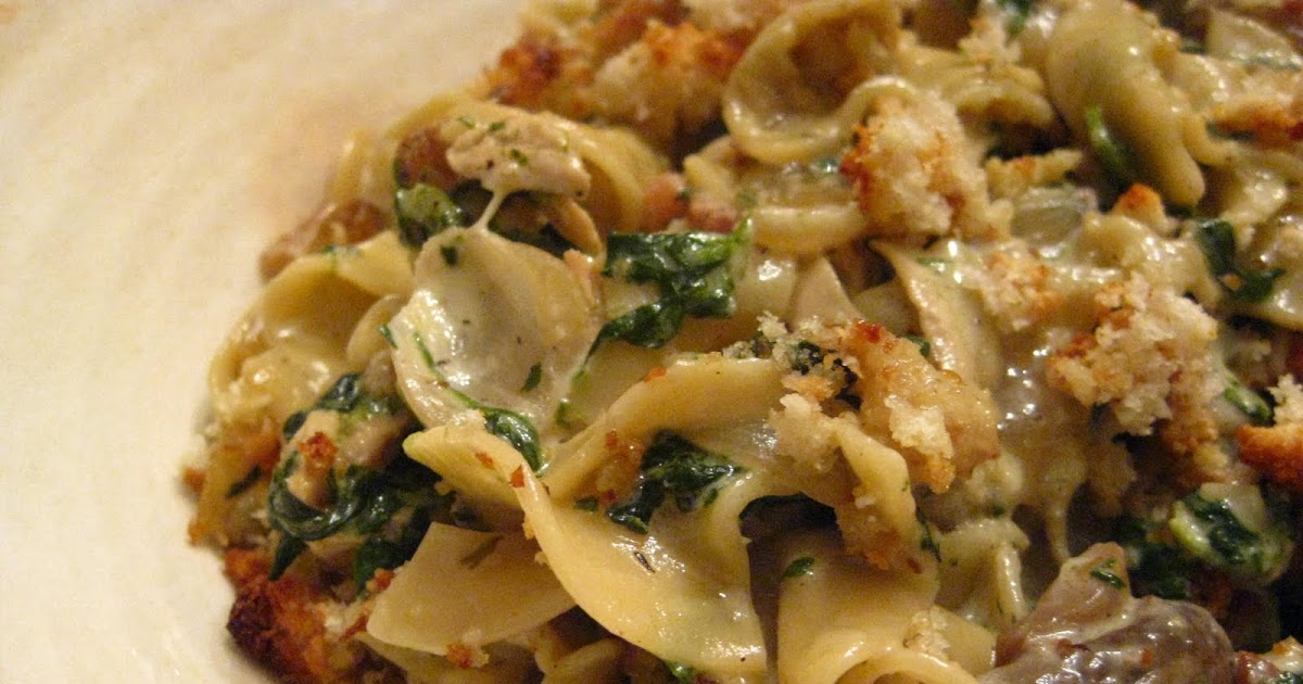 A Taste of Home Cooking: Chicken, Spinach and Mushroom Casserole