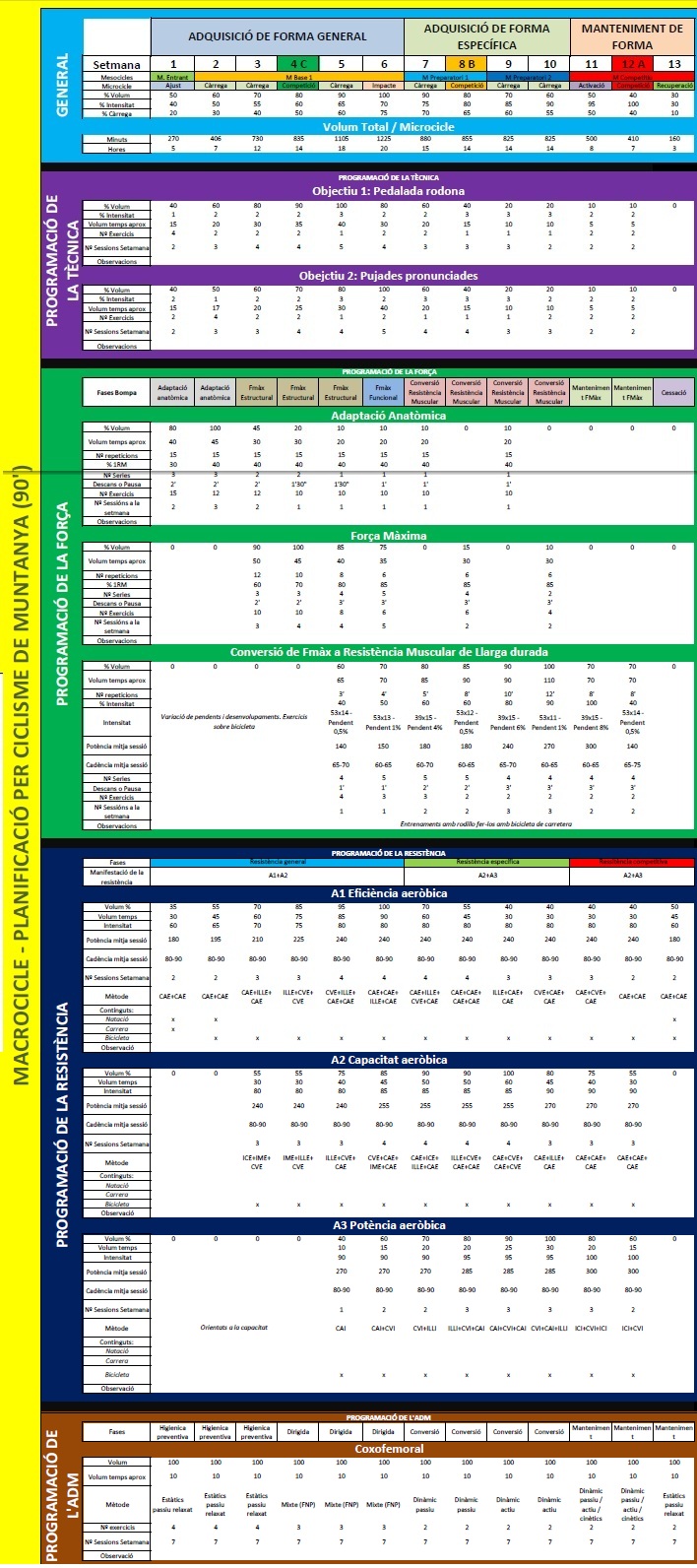 Macrociclo De Entrenamiento