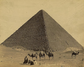 Seven Wonders of the World Great Pyramid of Giza, Library of Congress, Prints & Photographs Division, [reproduction number, LC-DIG-ppmsca-03950]