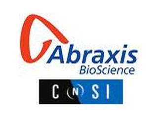 UCLA's California NanoSystems Institute, Abraxis BioScience Logo
