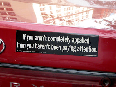 Appalled Bumper Sticker