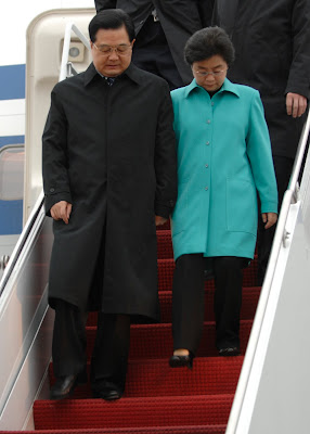 President Hu Jintao and First Lady Liu Yongqing